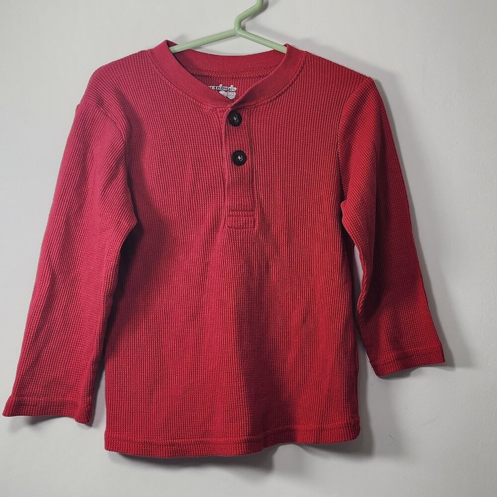 Garanimals | Boys Red Thermal Sweater Size 3T